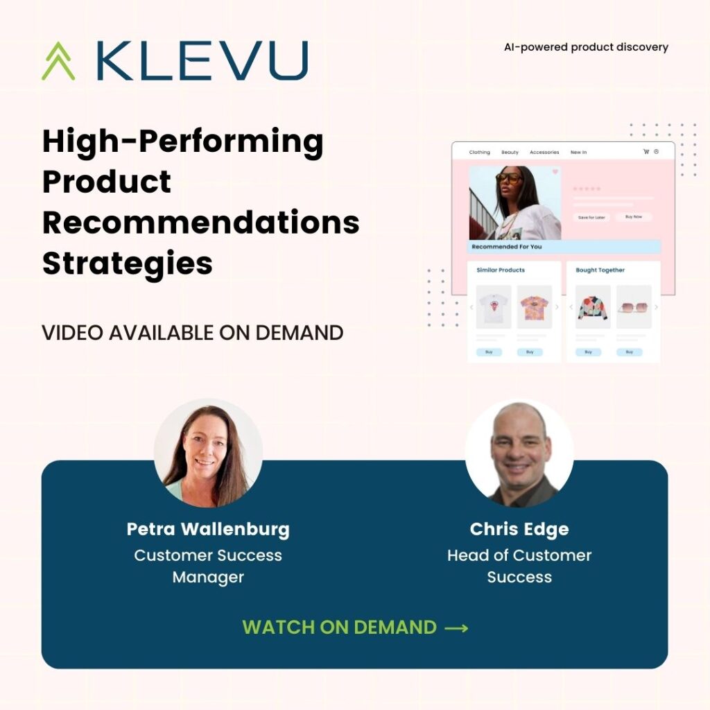 High Performing Product Recommendations Strategies