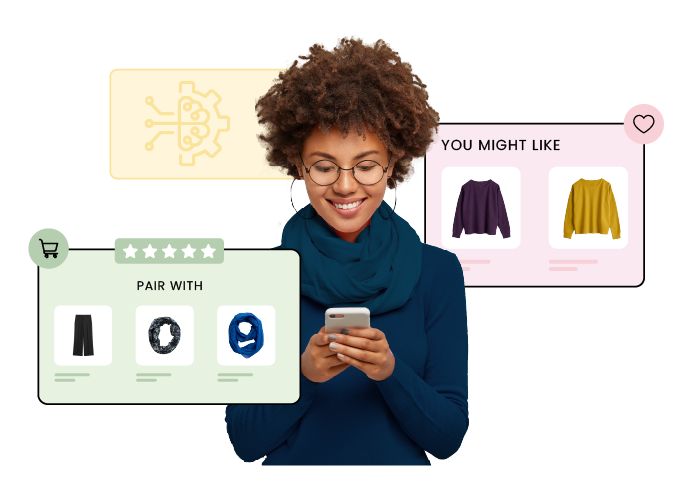 Enchant your shoppers with our AI powered recommendation engine