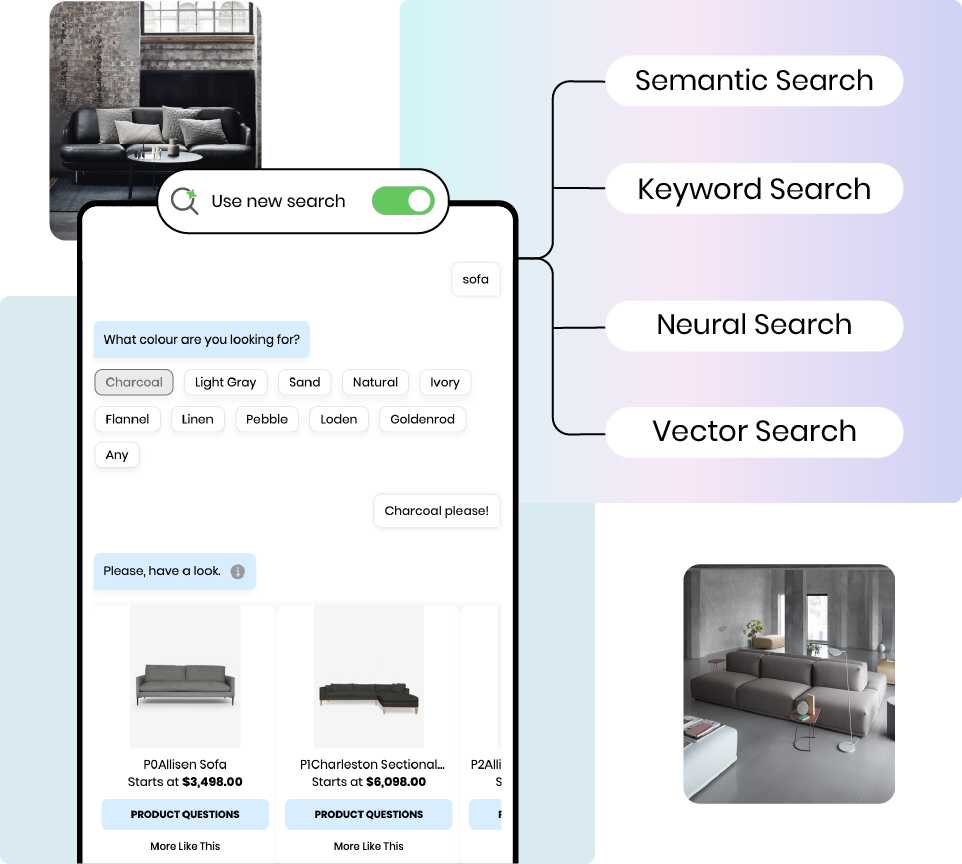 Multimodal AI Search Technology